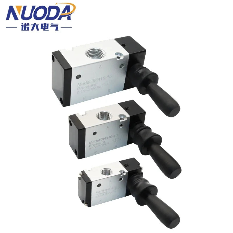Manual Pneumatic Lever Valve, 3/2 or 5/2 Options