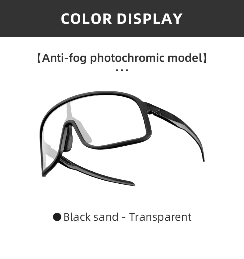 Photochromic MTB Cycling Glasses with UV400 Protection