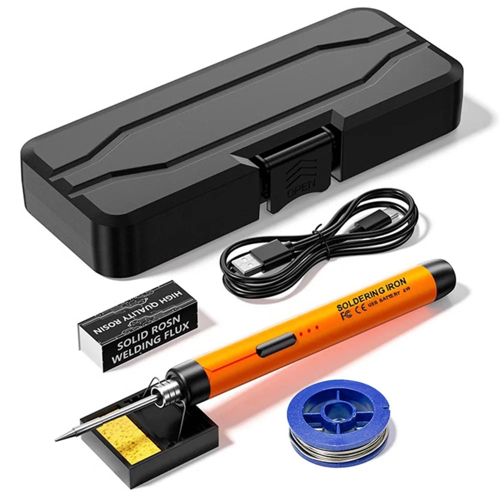 Cordless USB Soldering Iron - Sets and Tips