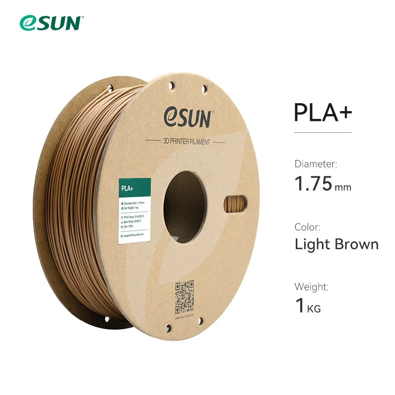 Filamento PLA+ para impressora 3D, 1.75 mm, bobina de 1 kg