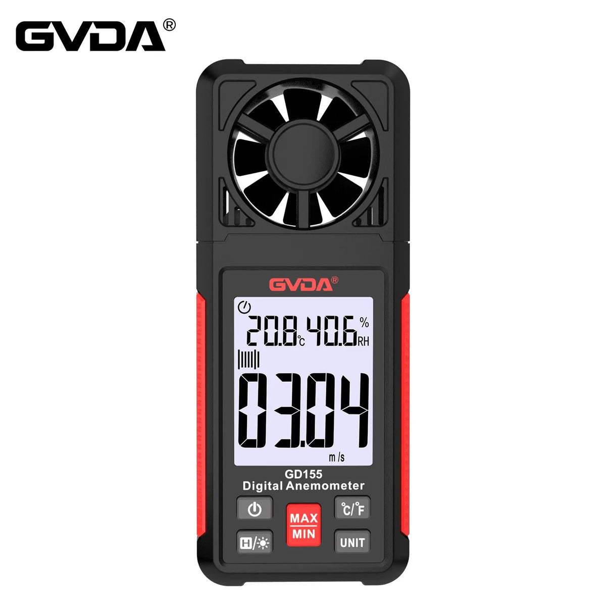 GD155 Wind Speed, Temperature and Humidity Meter