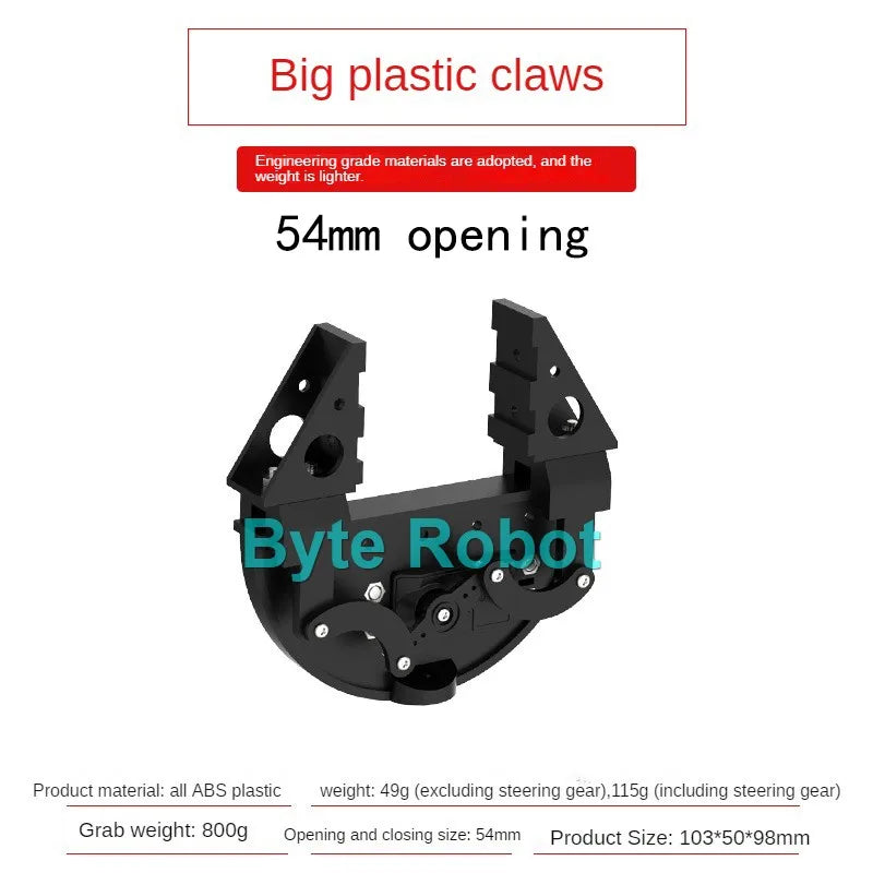 Robotgrep og servo komponentvalg