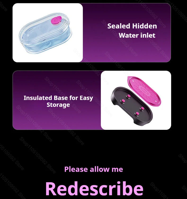 Ręczna parowa żelazko do ubrań – przenośny mini parownik do odzieży