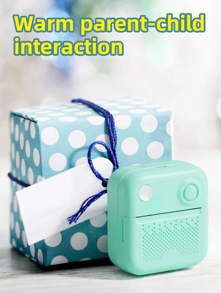 Thermal Laber Printer MINI Wirelessly BT 203dpi Photo Label Memo Wrong Question Printing With USB Cable Imprimante Portable