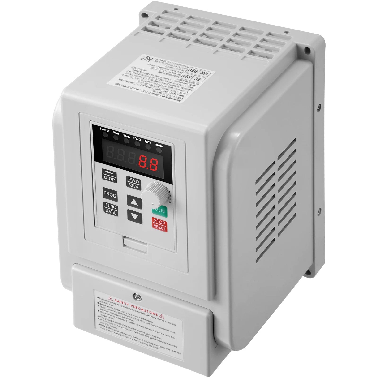 SucceBuy VFD 5HP4KW Singel Phase 220V-240V Input to 3 Phase 220V-240V Output Variable Frequency Drive for AC Motor Speed Control