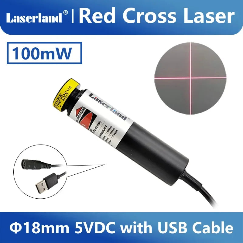 650 nm Laser Alignment Module - Beam Options