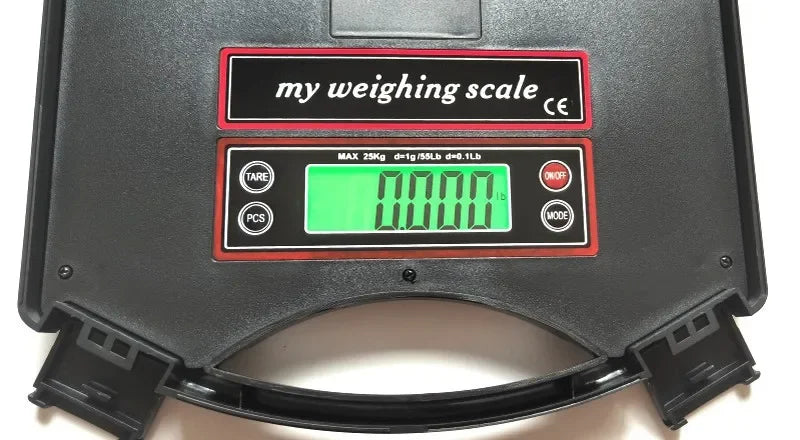 Balance stable 25 kg/1 g scale portable électronique spécialisée pour les colis express Portée kilogramme gramme alimentaire G、oz、Lb、ml、g/ml P