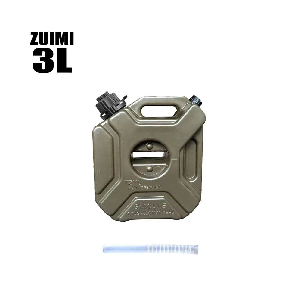 3/5L Child Lock Mororcycle Accessories Fuel Tank Petrol Cans Barrels Can Gas Spare Container Anti-static Jerry Can Fuel Tank 