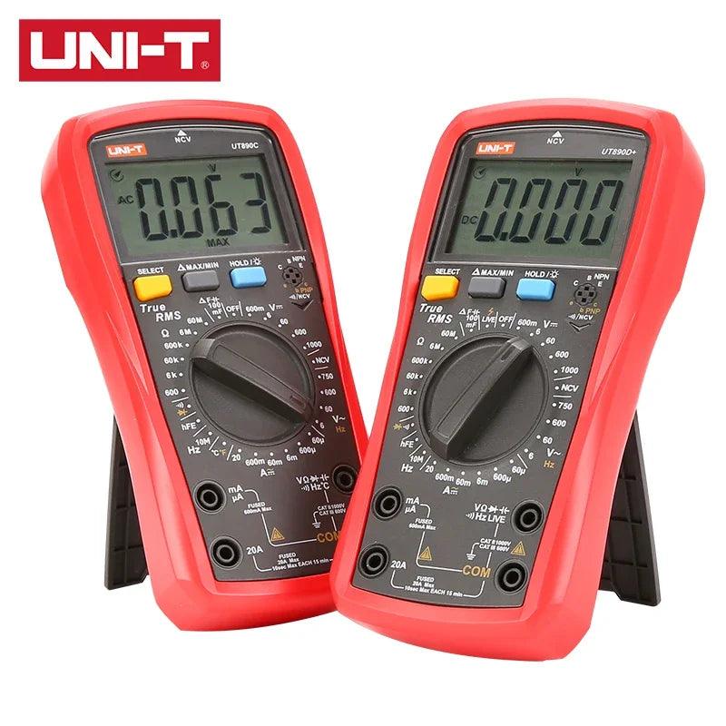 UNI-T UT890C/UT890D+ Digital Multimeter True RMS Digital Multimeter Multifunctional Small Universal Meter Spy-shop.com