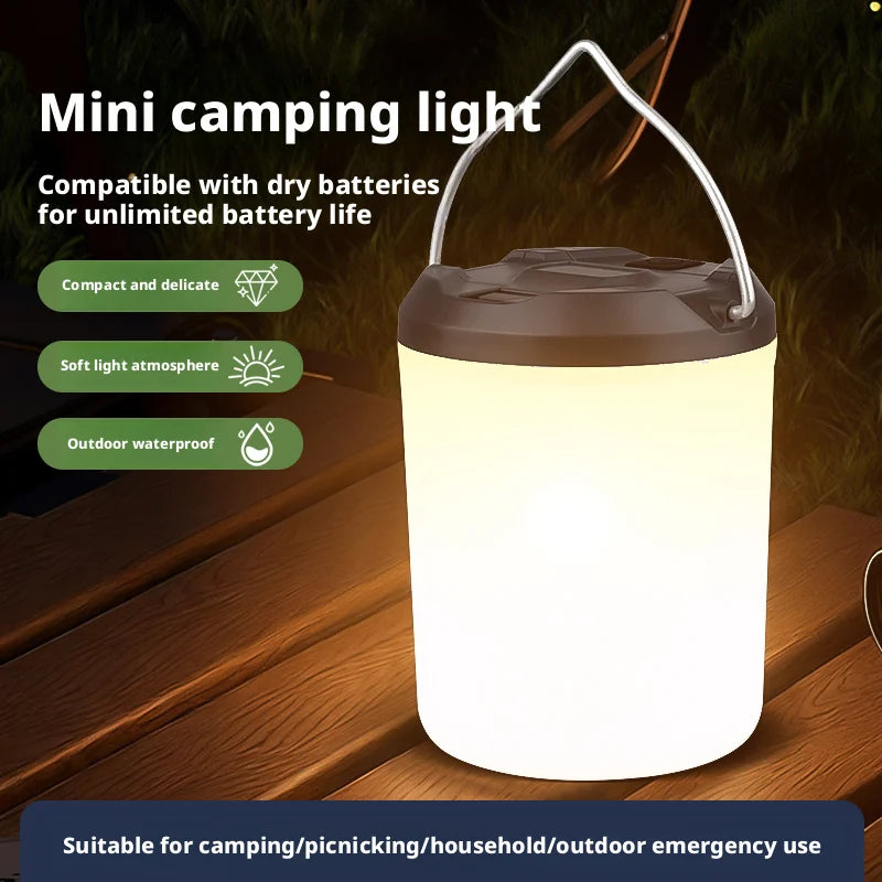 Portable Camping Lantern with Light Colour Options