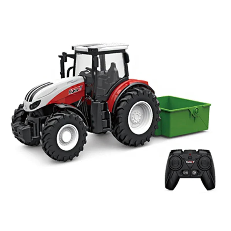 RC Farm Tractor Models & Separate Accessories, 1:24 Range