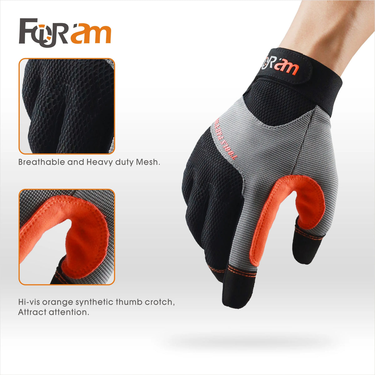 Touchscreen Utility Work Gloves