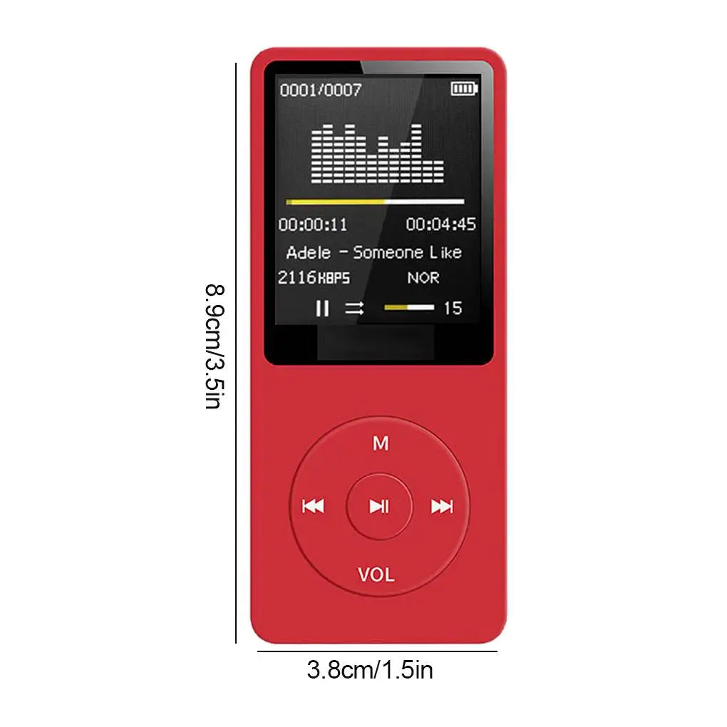 Wiederaufladbarer Taschen-MP3-Player