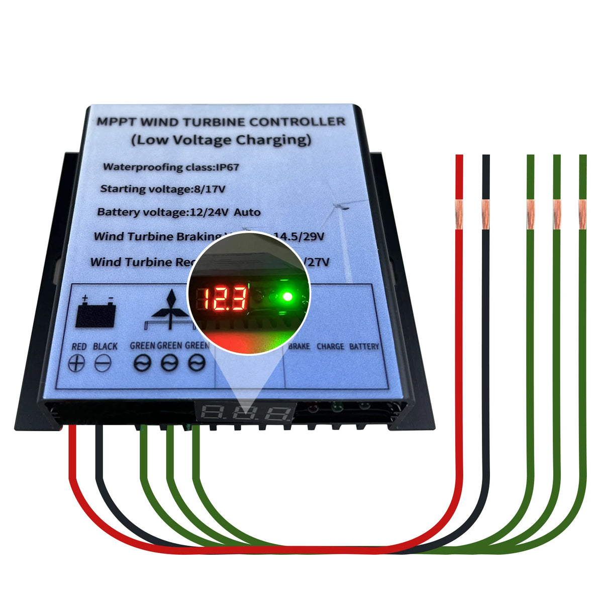 Napajalni regulator vetrne turbine - 600W ali 800W
