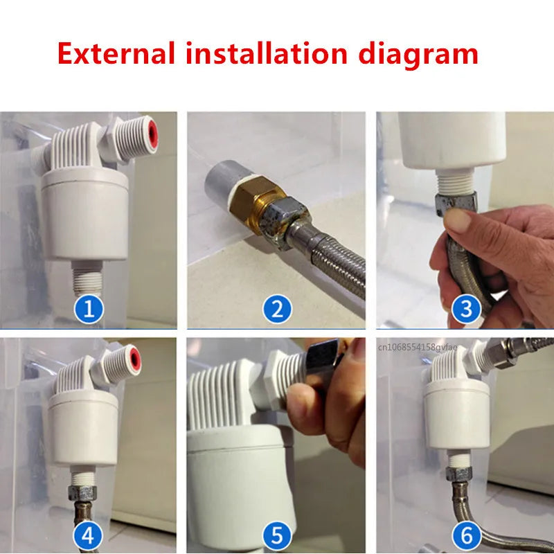 Automatic Water-Level Float Valve - Thread Options