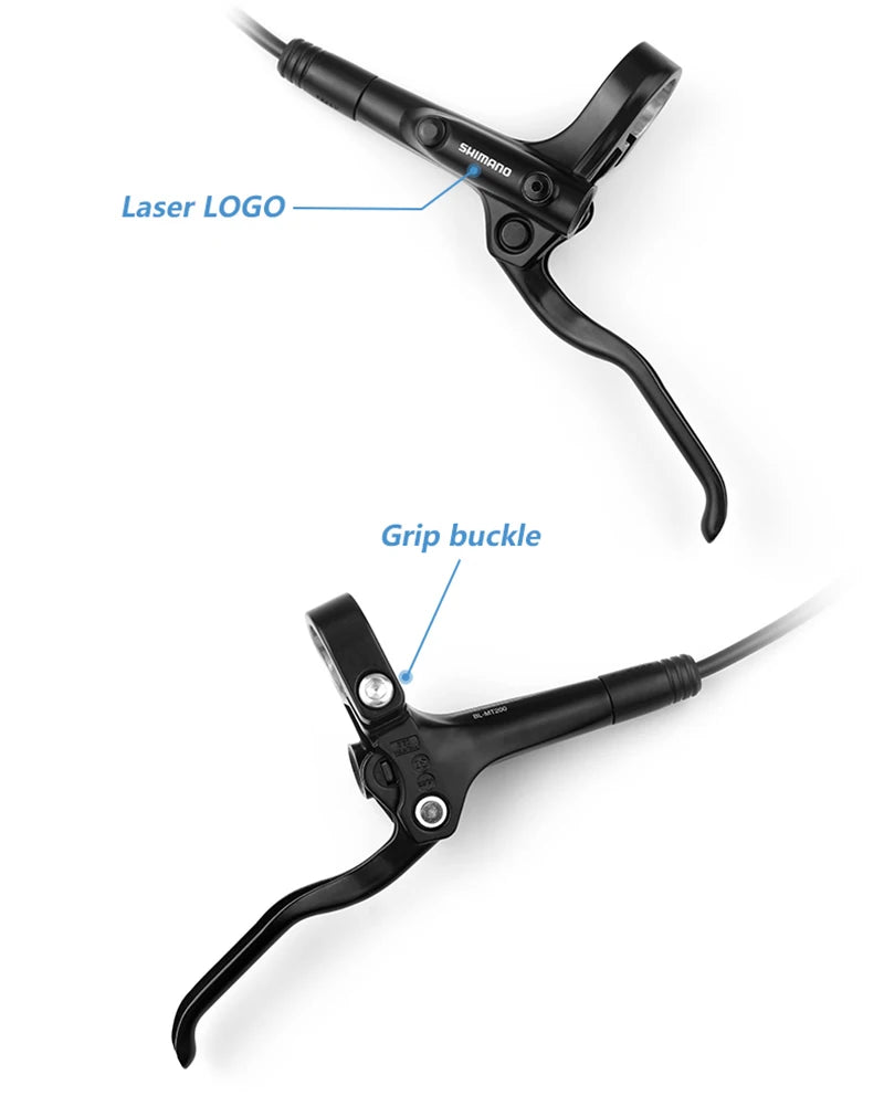 Shimano MT200 Hydraulic Disc Brake Set for Mountain Bikes