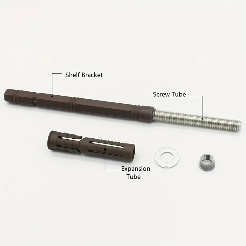 Concealed Floating Shelf Brackets, 6 Pieces