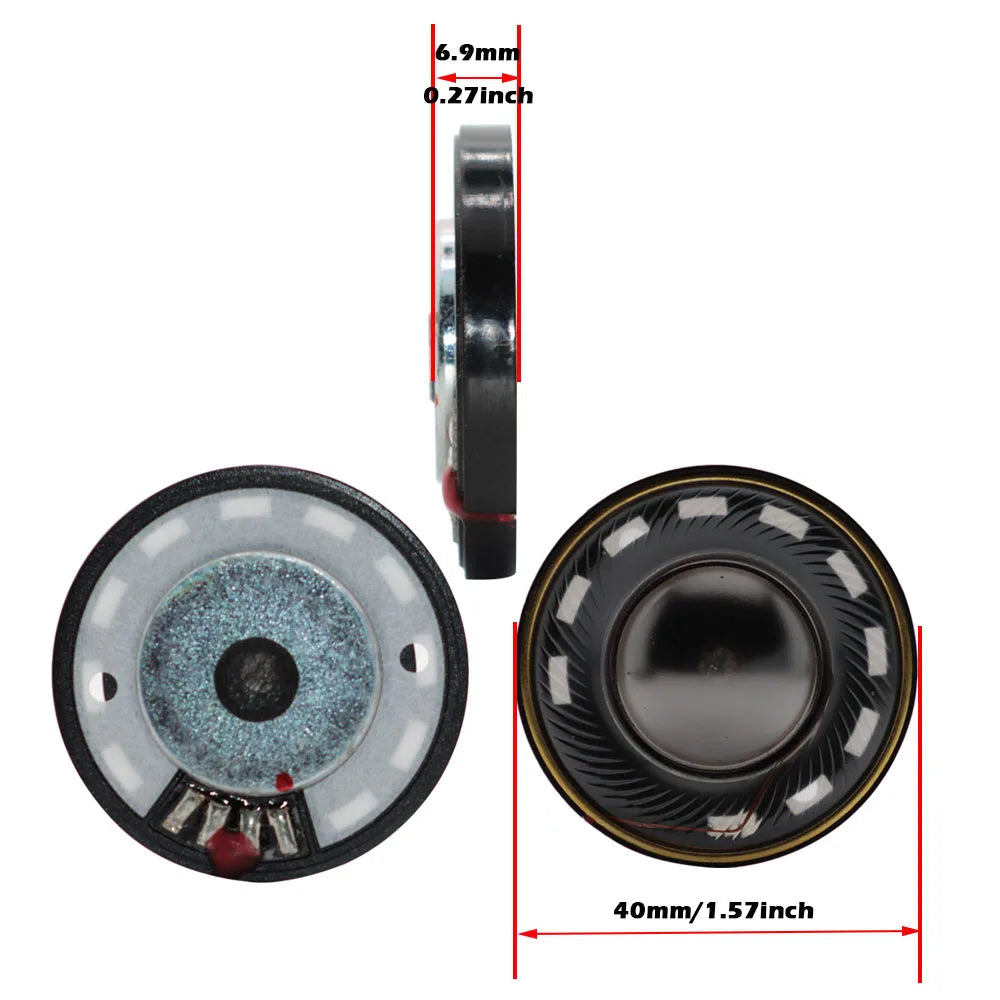 40 mm Replacement Headphone Speaker Driver for AKG Headphones