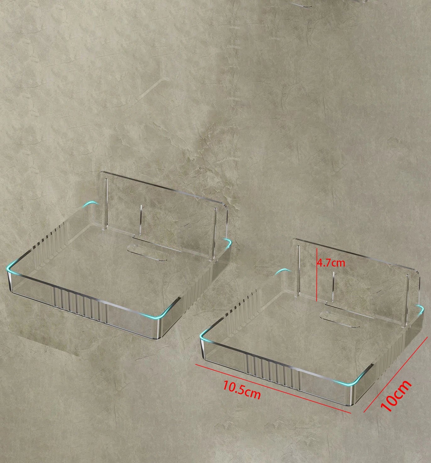 Universal Non-Drilling Wall Mount for CCTV Camera - Durable and Space-Saving Storage Holder 