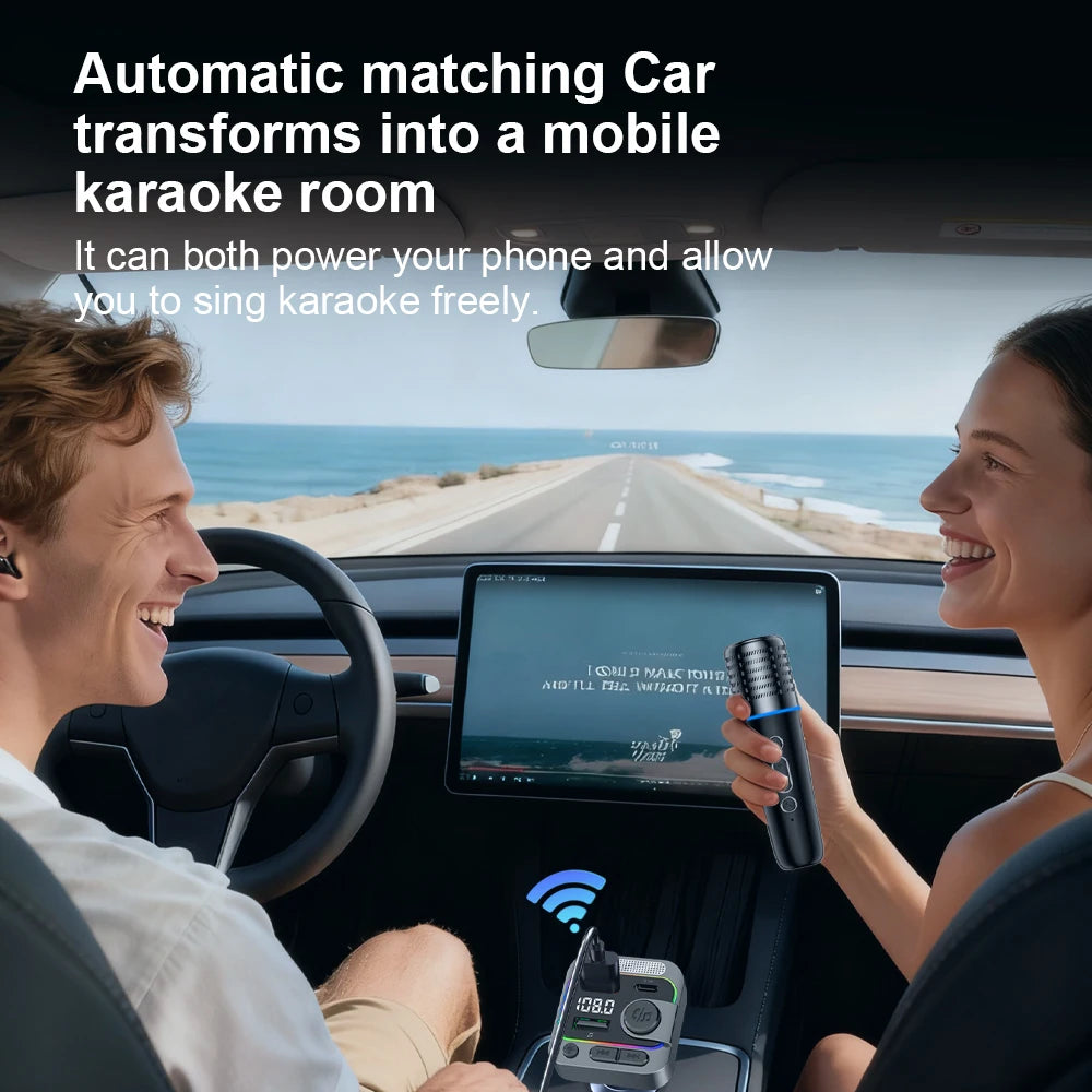 C85 In-Car Karaoke Microphone System
