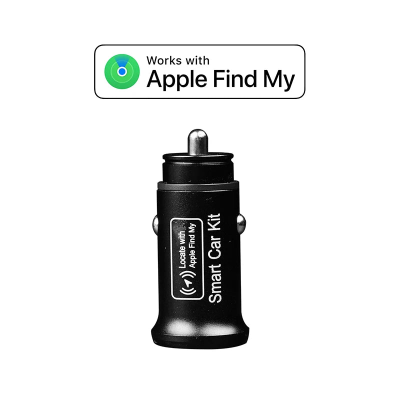 Universal Mini Car Charger GPS Locator Tracker Cigarette Lighter iPhone USB Type-C Find My ios Official App GPS Vehicle Tracke