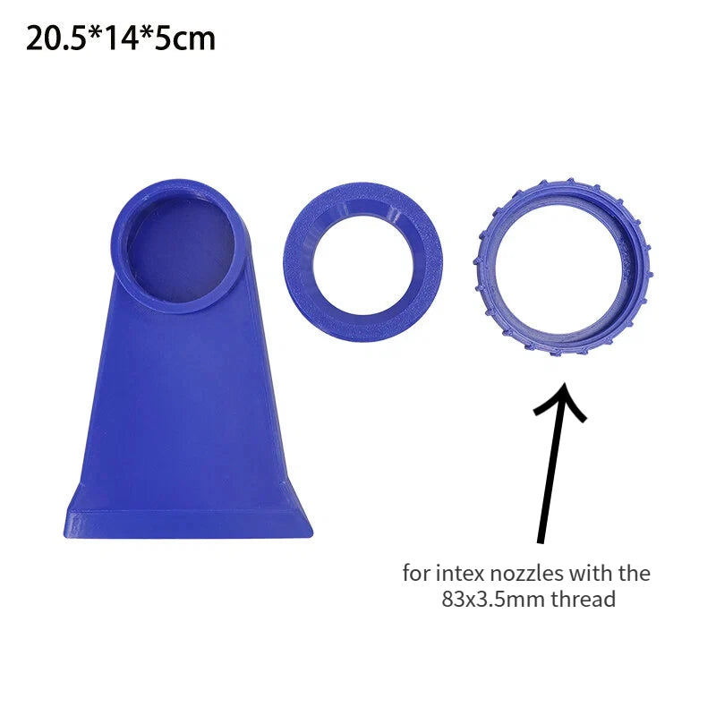 Fuente para piscina con montaje directo para piscinas de marco Bestway Intex, piscina al aire libre para jardín