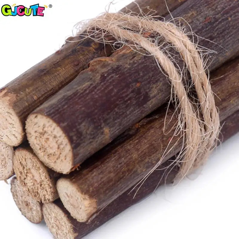 Miniature Firewood and Bonfire Scene Accessories
