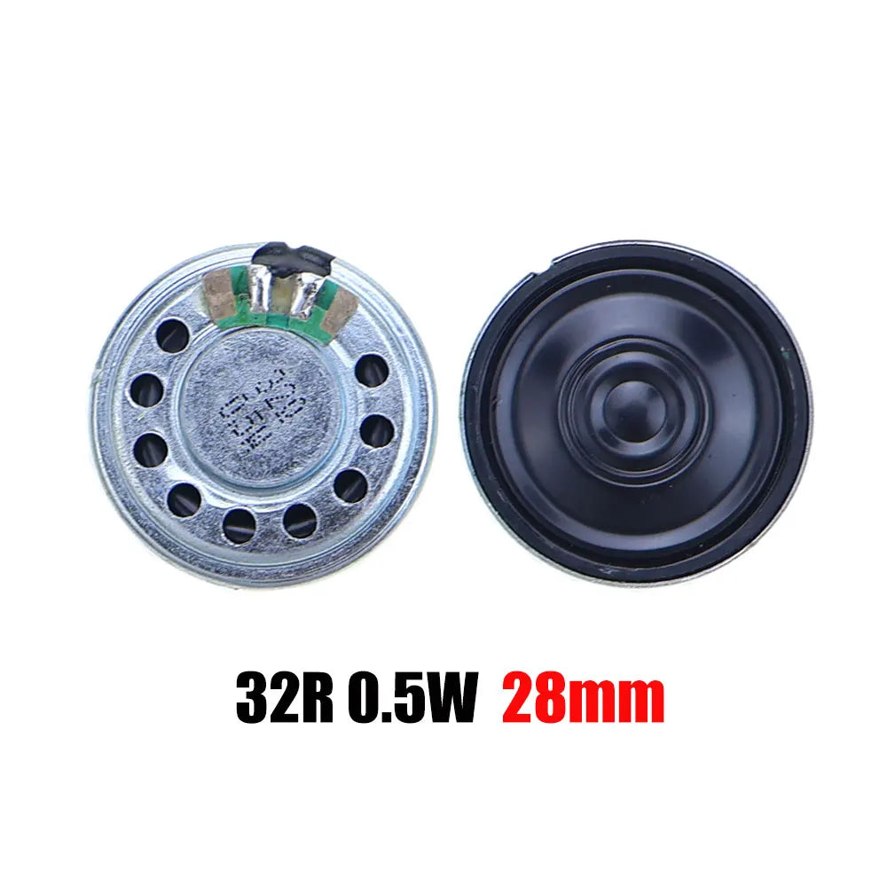 Mini Speaker Drivers, Impedance and Size Options, Pair