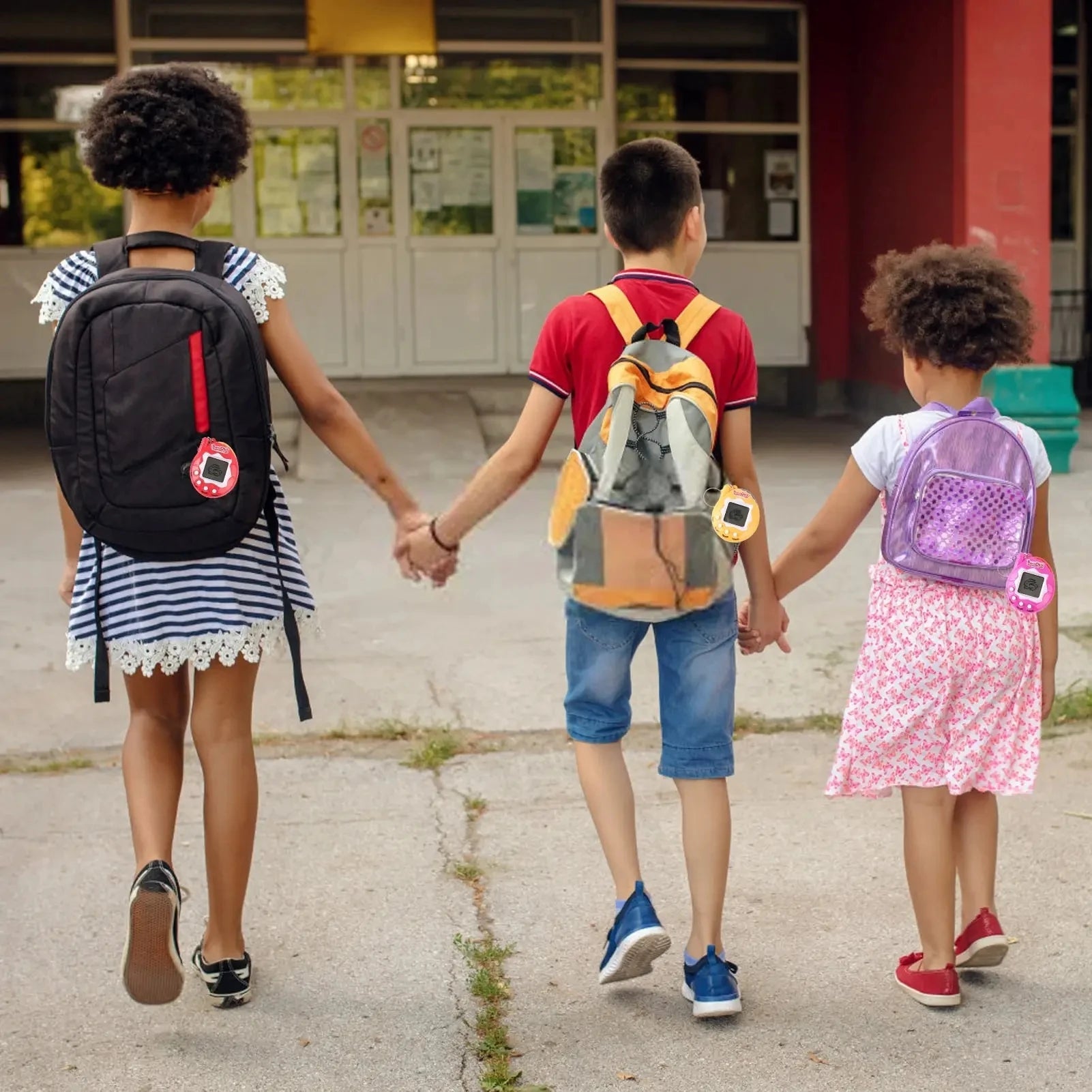 1PC Transparent Electronic Pets Nostalgic 168 Pets In One Virtual Cyber Digital Nostalgic Funny Toys Pixel Funny Play 