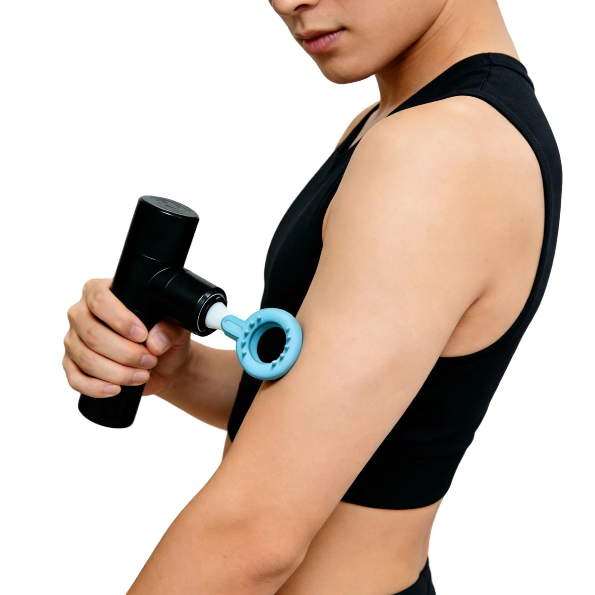 Silicone Ring Massage Gun Attachments, 12–19 mm Shaft Fit