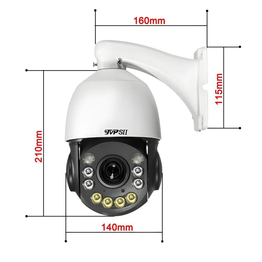 8MP 4K PTZ IP Surveillance Camera with 90X Optical Zoom