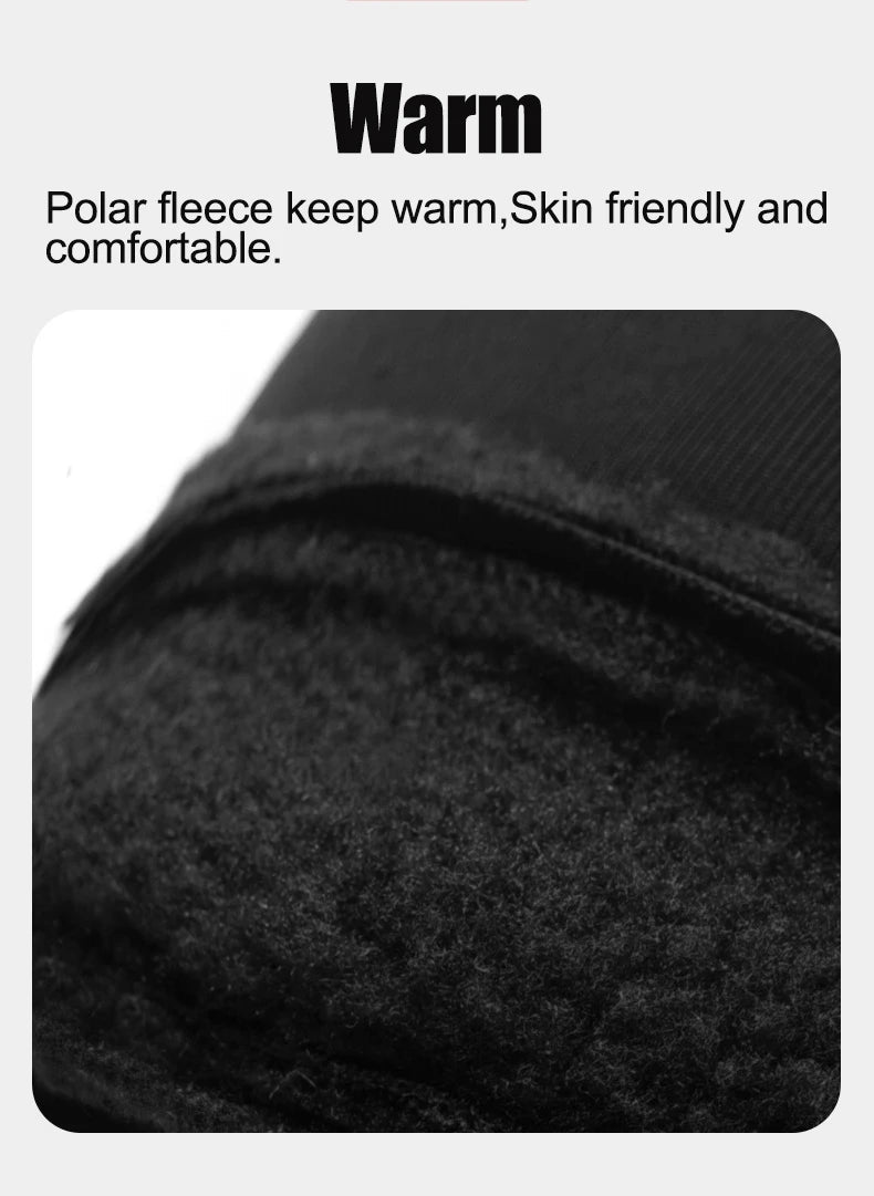 Winter Warm Touch Screen Gloves Outdoor Windproof Waterproof Cold-proof Gloves Men Driving Cycling Fishing Ski Gloves 