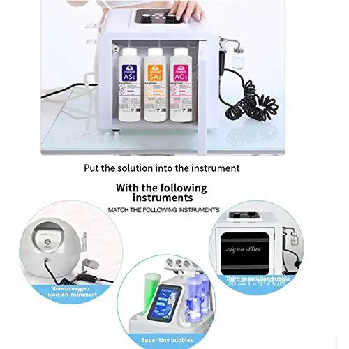 Hydra Liquid Facial Solution Set 3 x 400ml for Beauty Machines