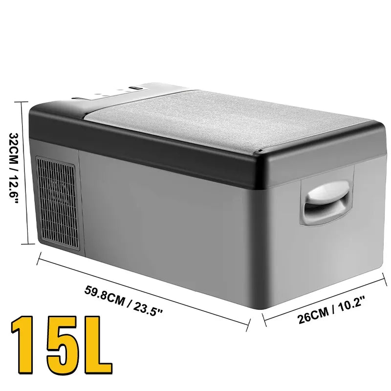 Portable 12V Car Refrigerator Freezer with Fast Cooling -20℃ to 50℉