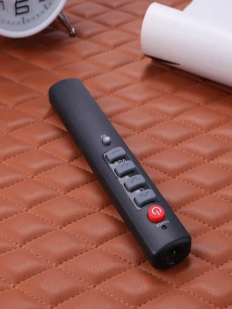 Six-Button Learning IR Remote for Compatible TV and AV Devices