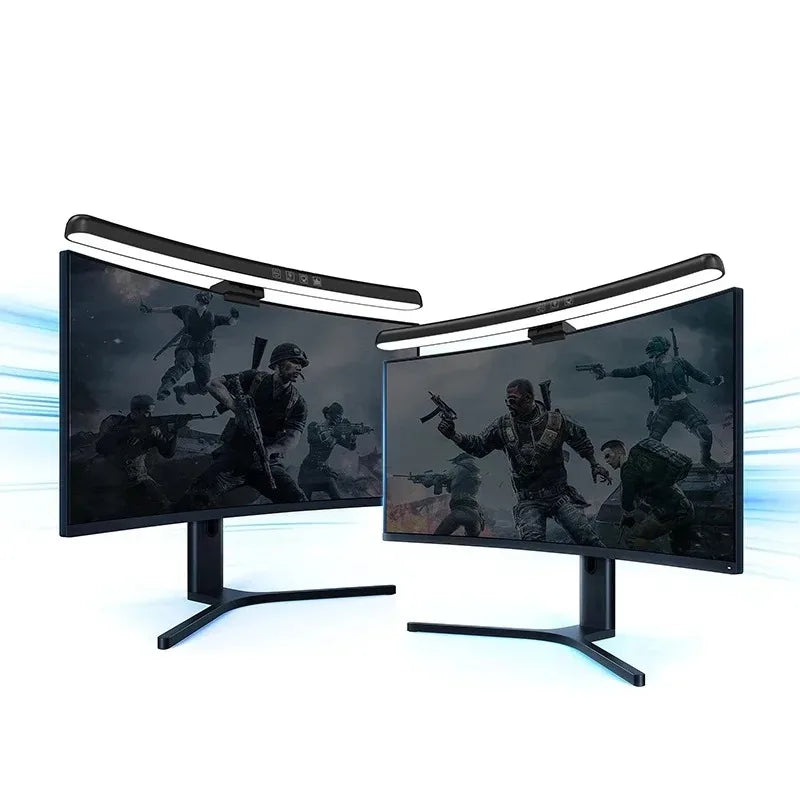 Monitor Light Bar - Straight and Curved Options
