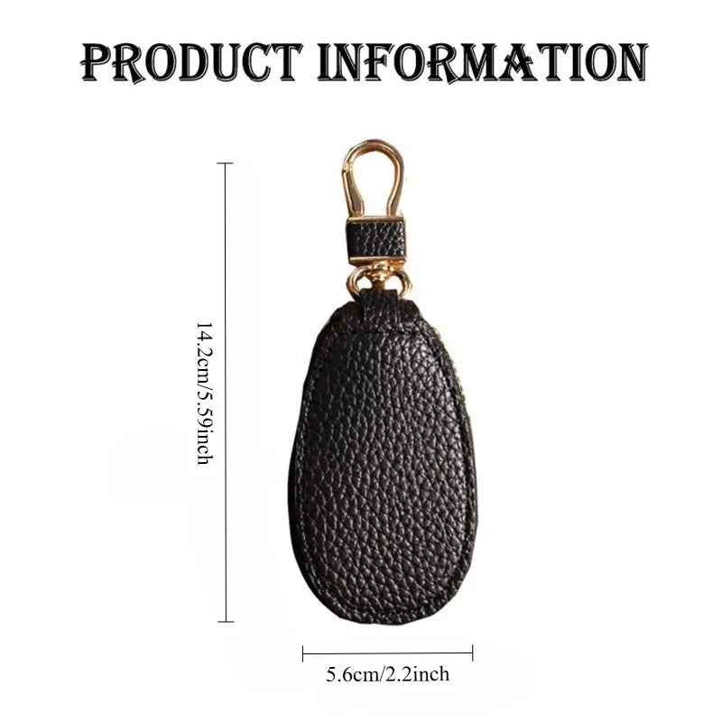 Bolsa compacta em PU para chaves