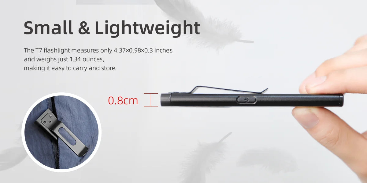 Warsun LED Keychain Flashlight USB-C Rechargeable 600Lm Portable Mini Torch Light Pocket Lantern Flood Work Light With Magnet 