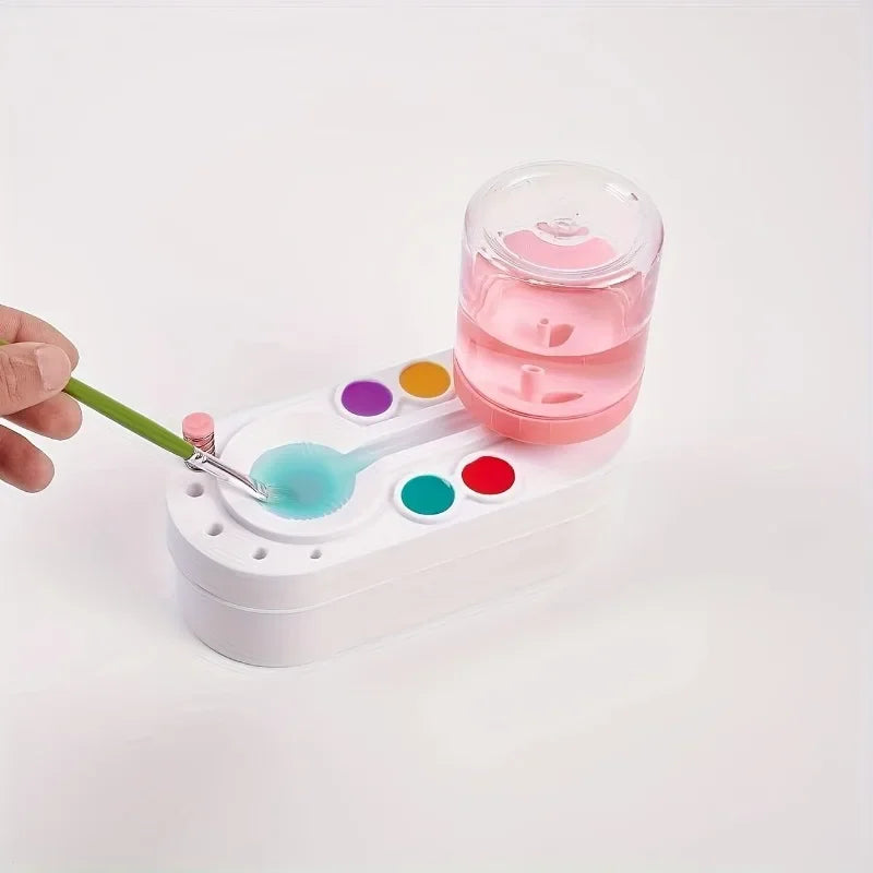 Water-Circulating Paintbrush Cleaner