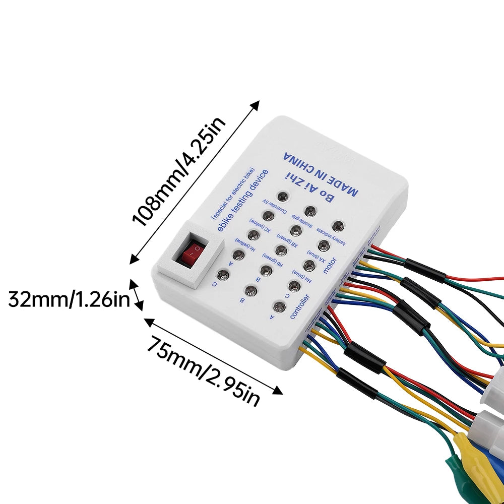Validator pentru motor și controler E-Bike fără comutator