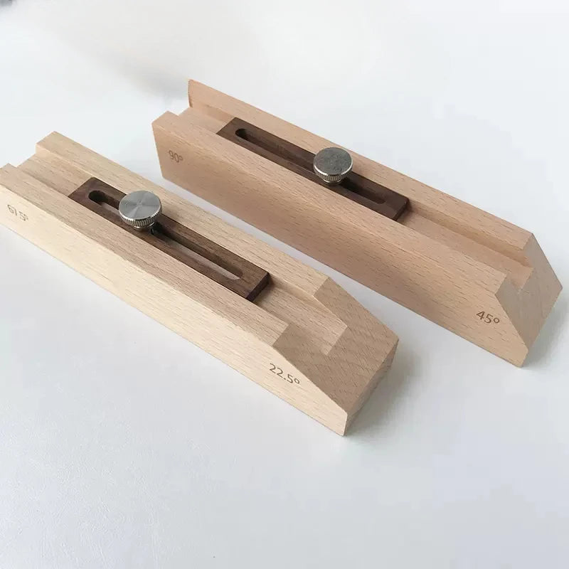 Woodworking Angled Trimming Platform - Wood Block