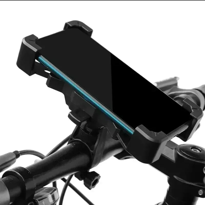 360° Rotatable Phone Mount Universal Shockproof Bicycle Motorcycle Holder for iPhone Samsung Xiaomi 