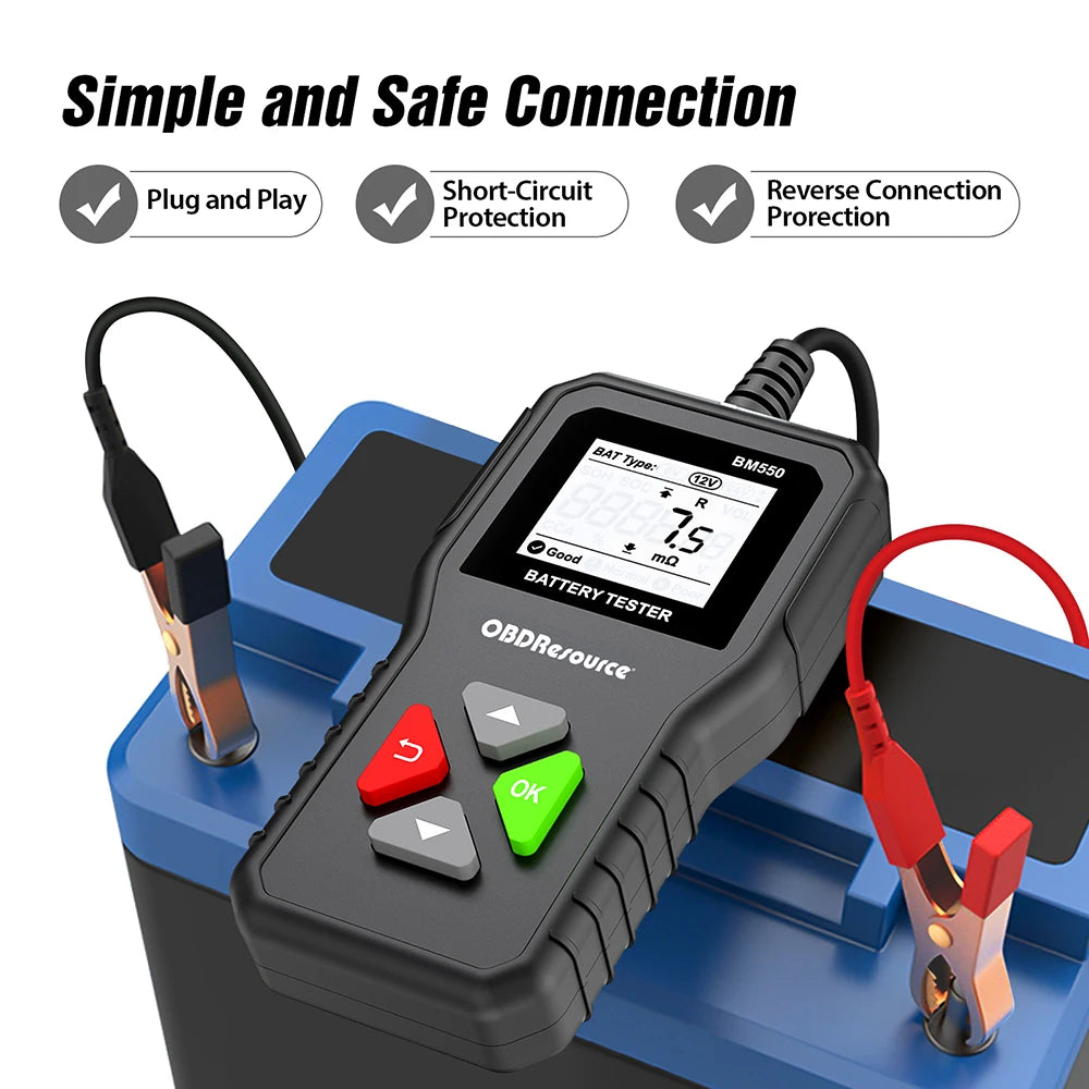 BM550 Vehicle Battery Tester