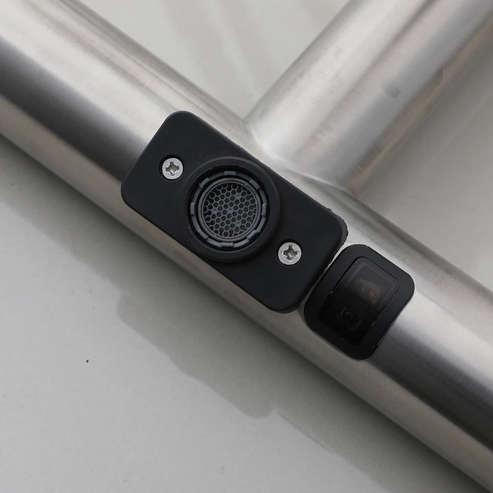 3-w-1 automatyczna bateria łazienkowa z dozownikiem mydła i suszarką do rąk