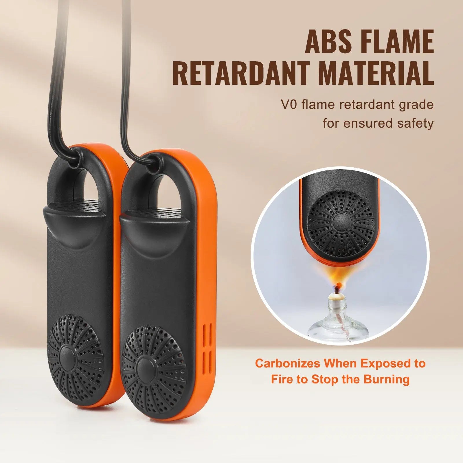 Portable Electric Shoe Dryer & Deodorizer for Boots and Shoes