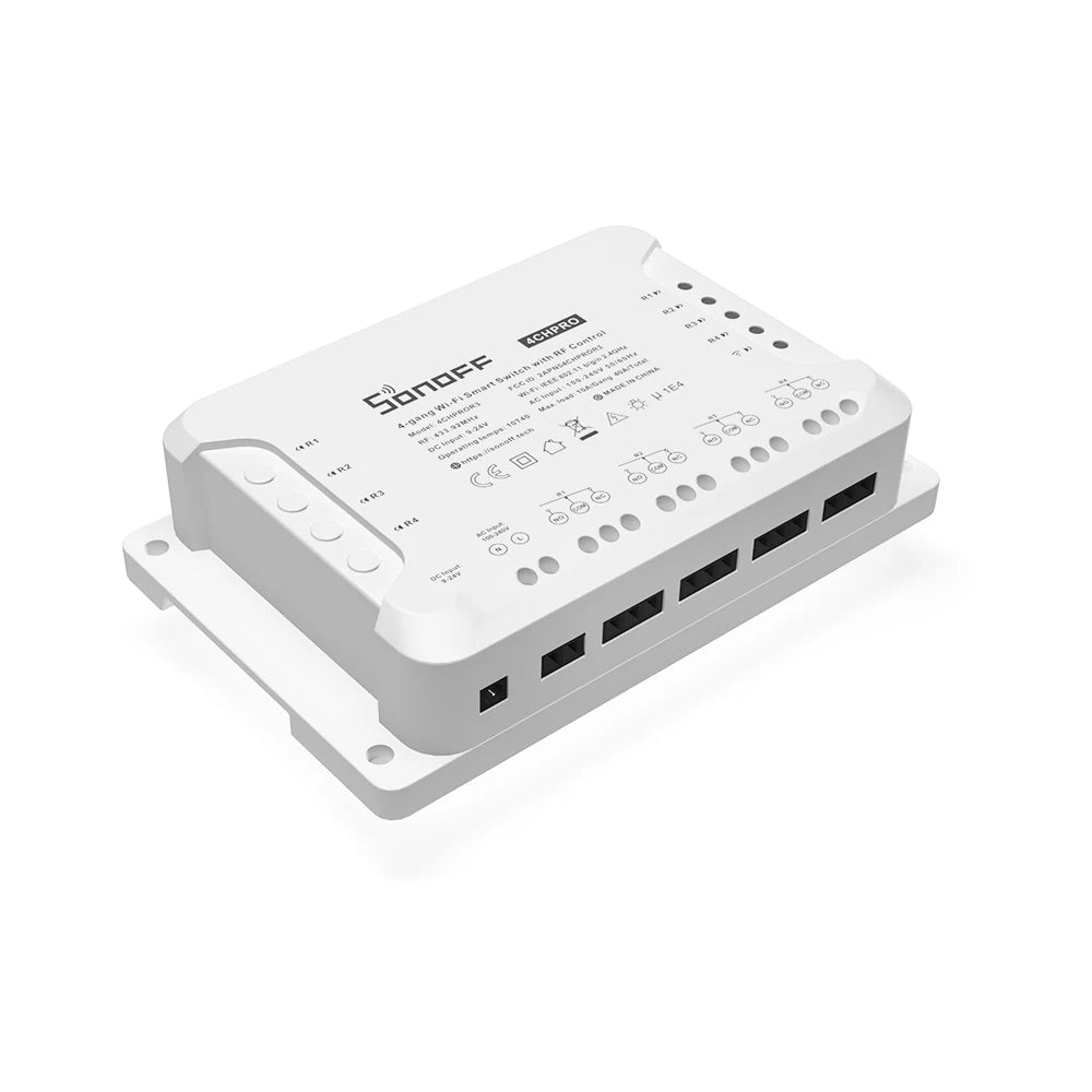 4CHR3 / 4CHPROR3 4-kanals Wi-Fi Smart Switch