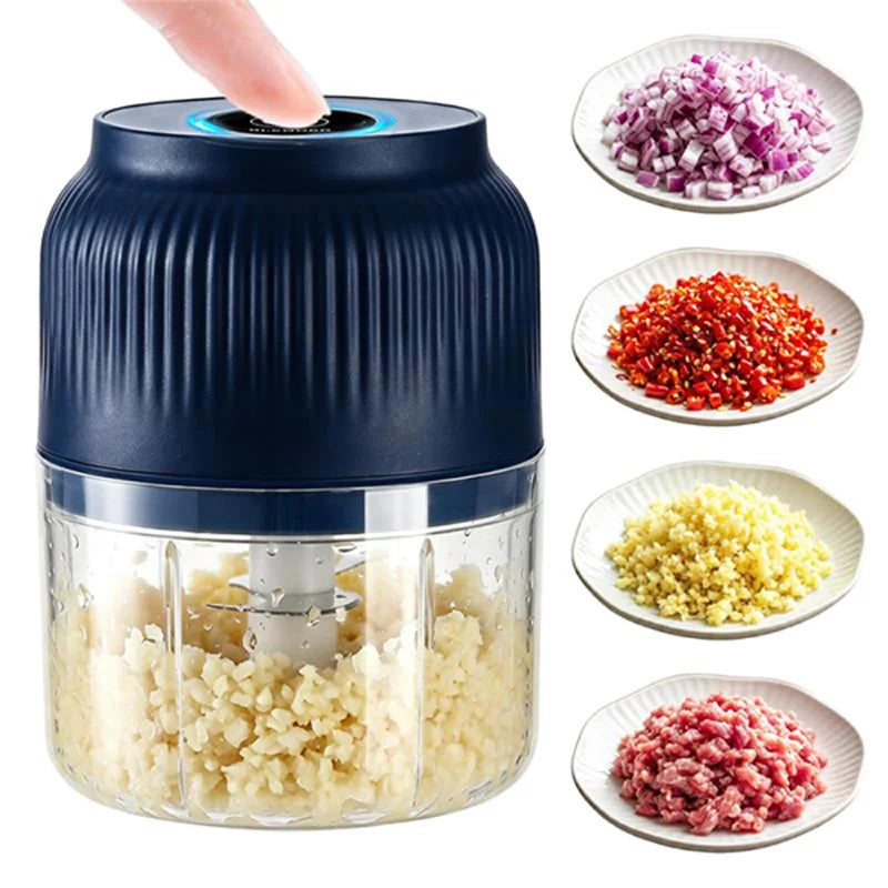 USB-Rechargeable Cordless Mini Food Chopper