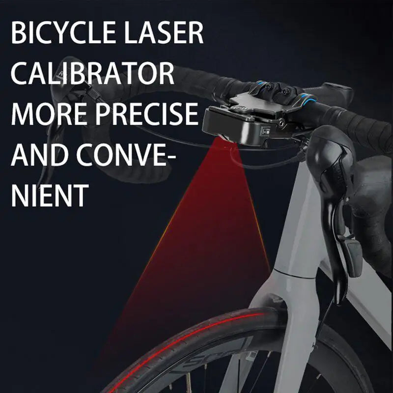 Outil de calibrage et d'alignement laser pour selle de vélo