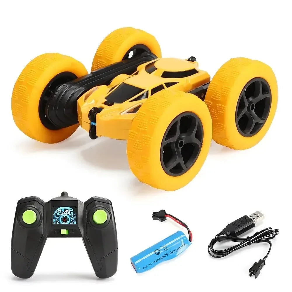 RC Stunt Car Children Double Sided Flip 2.4G Remote Control 360 Deree Rotation Off Road Drift RC Car Gifts For Kids Adults Boys 