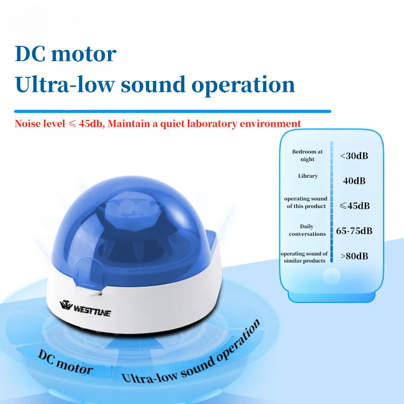Mini centrifuga da laboratorio - 4000 o 7000 giri/min